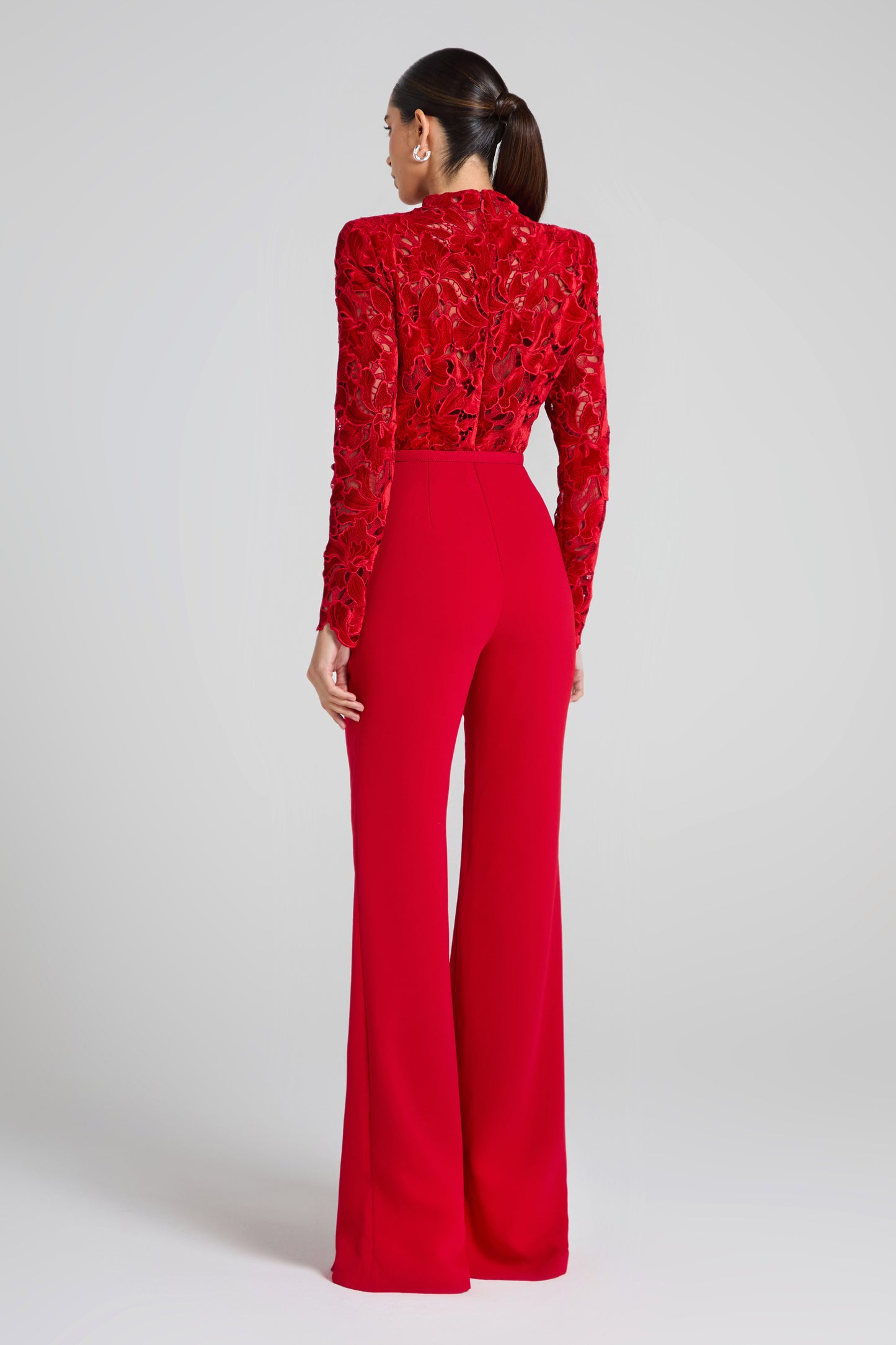 Eleanor Red Jumpsuit