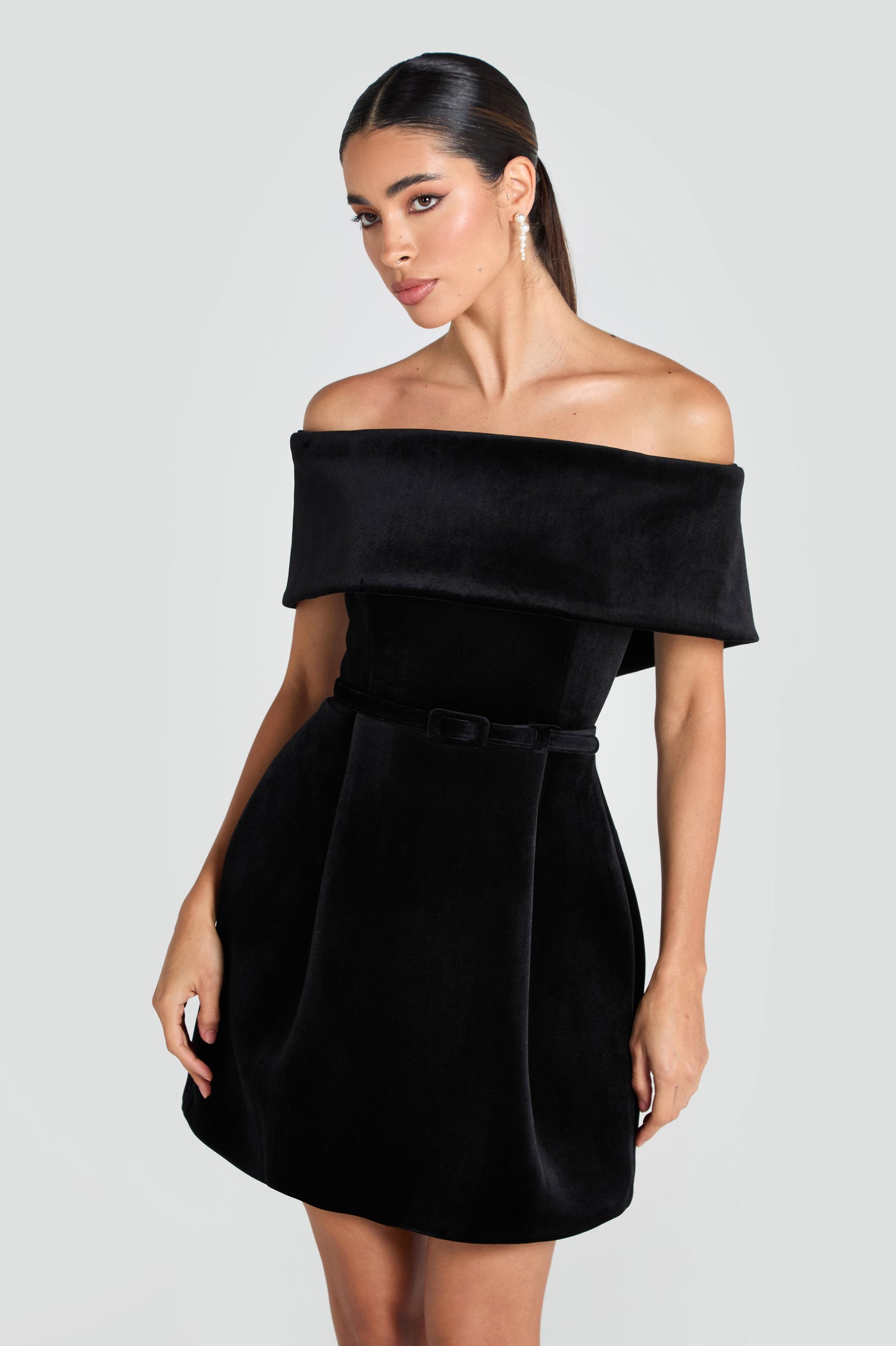 Carmen Black Dress