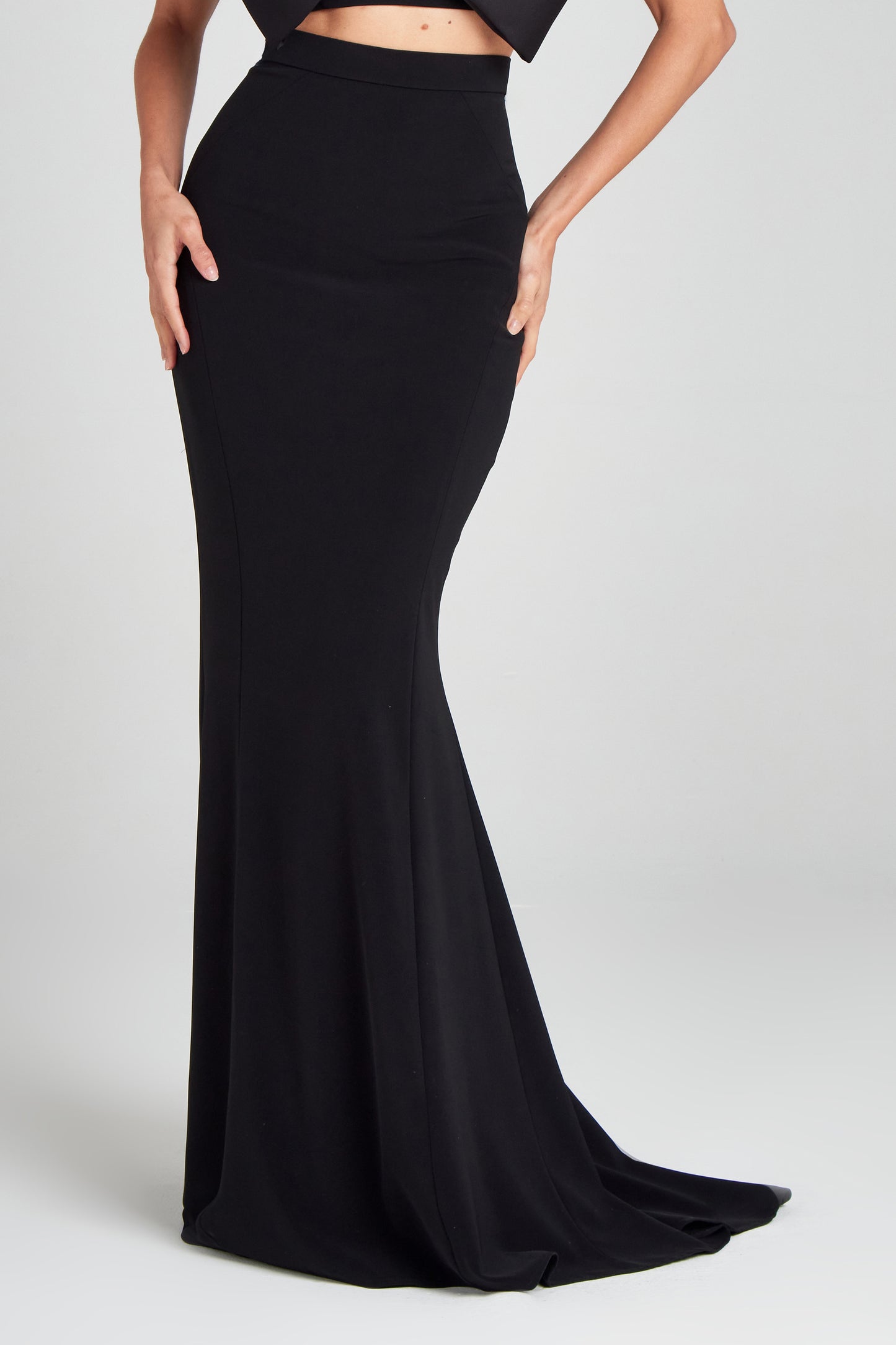 Carolina Black Maxi Skirt