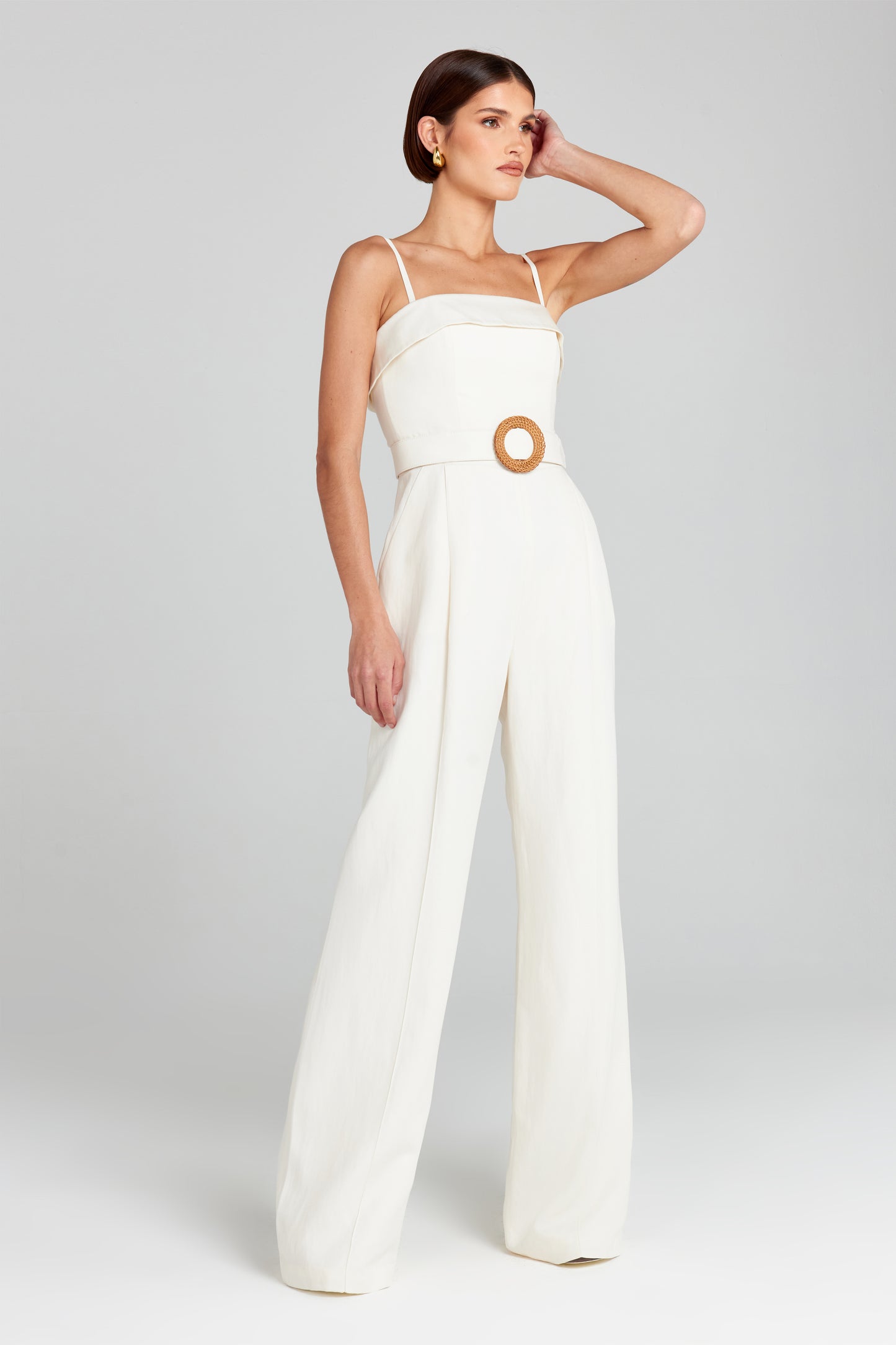 Michelle Linen Jumpsuit