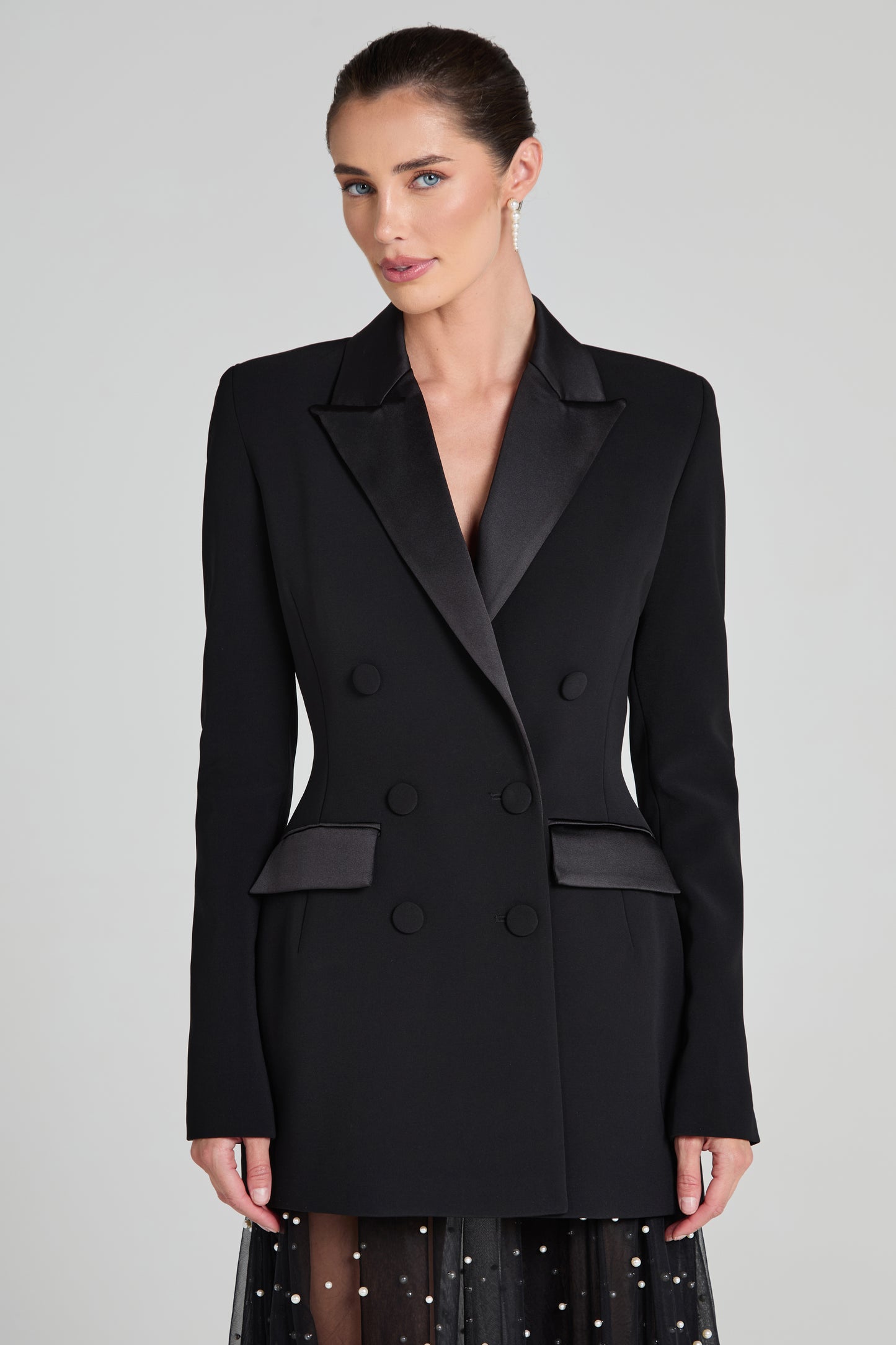 Monica Black Blazer