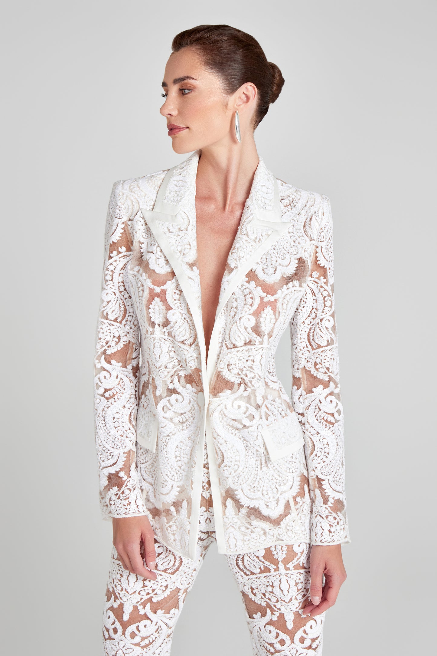 Piper White Blazer