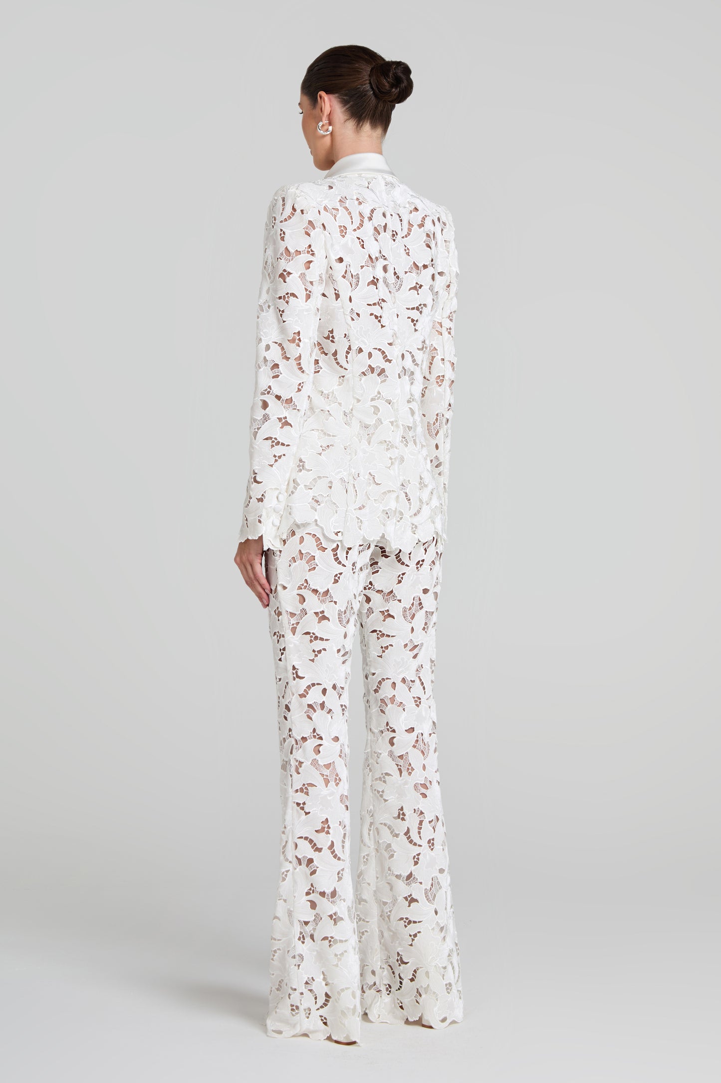 Valia White Trousers