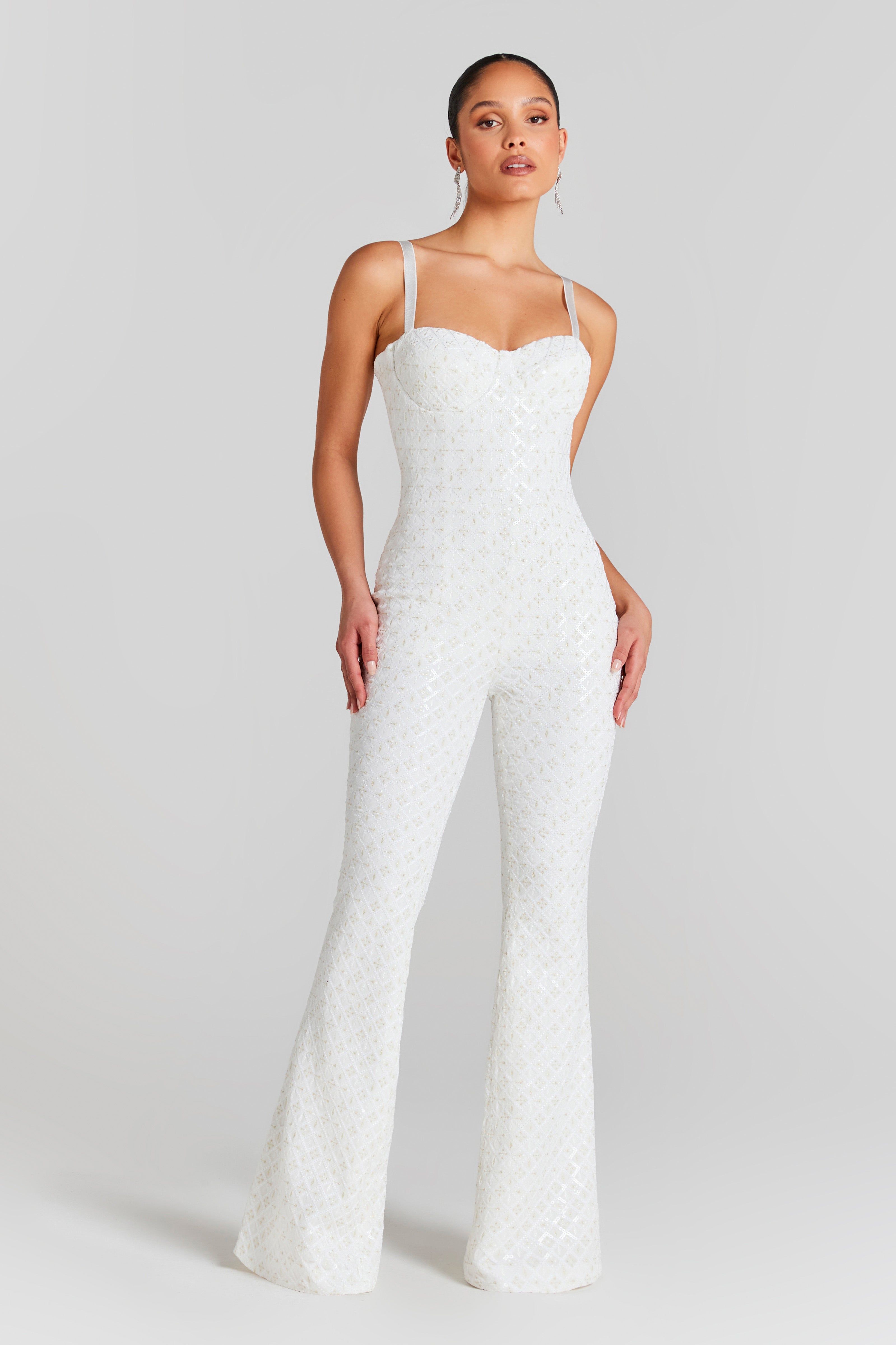 Rehearsal dinner white jumpsuit online