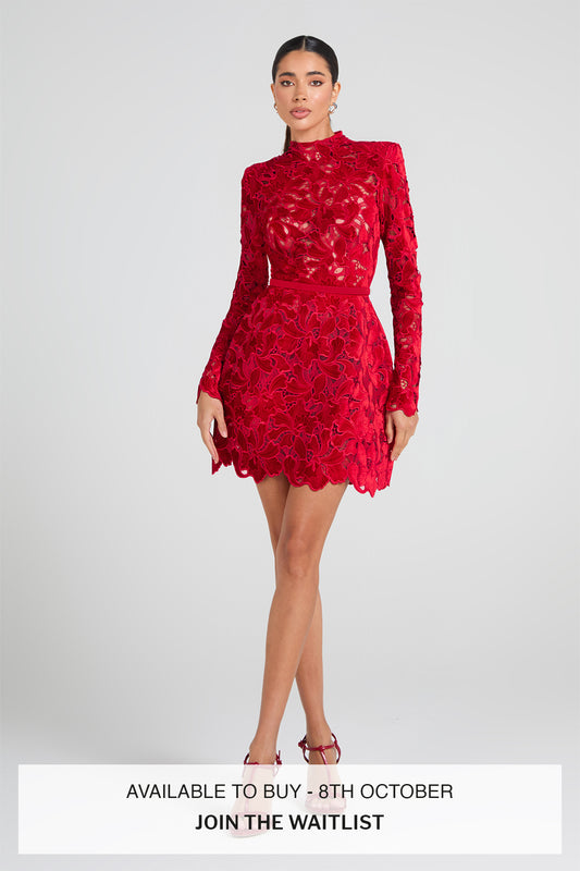 Lydia Red Dress