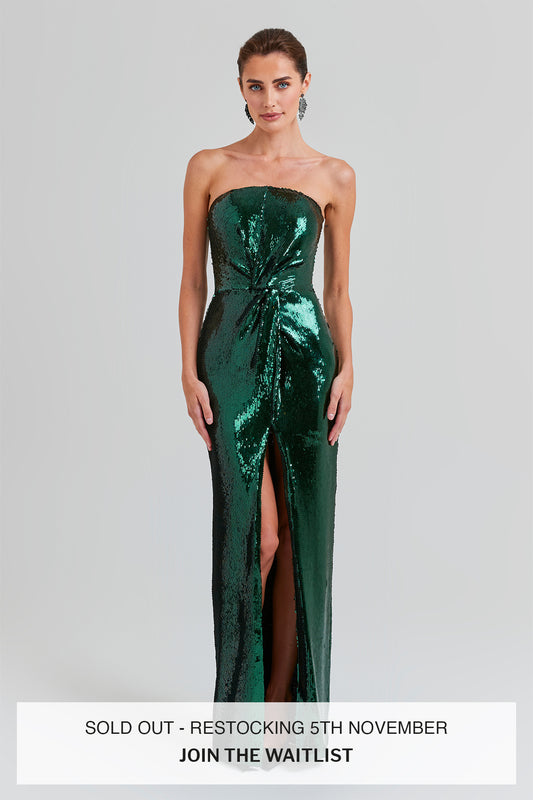 Suzanne Emerald Green Dress